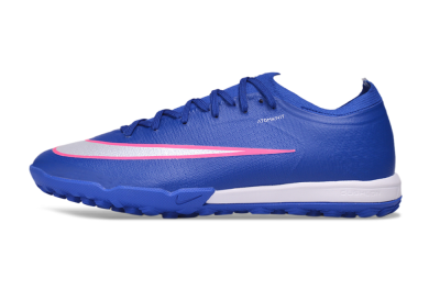 Nike Air Zoom Mercurial Vapor 17 Elite TF Artificial Turf Soccer Shoes - Blue/Royal Blue/Hyper Pink