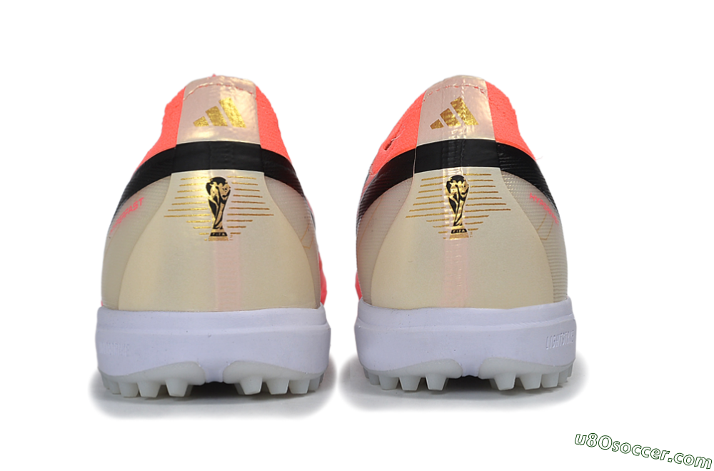 Adidas F50 Hyperfast Elite Laceless TF Artificial Turf Soccer Shoes - Pink/Electric Pink/Classic Black 5