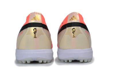 Adidas F50 Hyperfast Elite Laceless TF Artificial Turf Soccer Shoes - Pink/Electric Pink/Classic Black