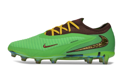 Nike Phantom 6 Elite Low AG Artificial Grass Soccer Cleats - Green/Electric Green/Bronzine