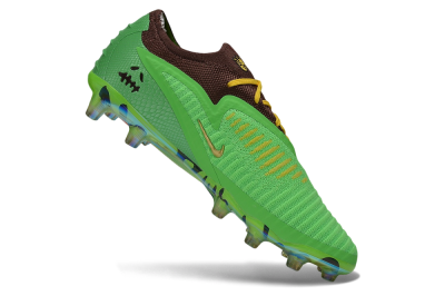 Nike Phantom 6 Elite Low AG Artificial Grass Soccer Cleats - Green/Electric Green/Bronzine