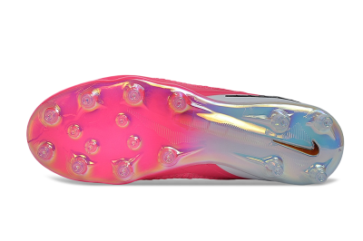 Nike Phantom 6 Elite Low AG Artificial Grass Soccer Cleats - Pink/Sunset Pink/White Iridescent