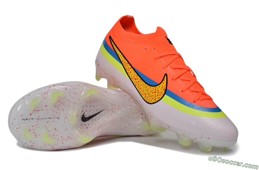 Nike Air Zoom Mercurial Vapor 17 Elite FG Firm Ground Soccer Cleats - Orange/Bright Crimson/Volt 0