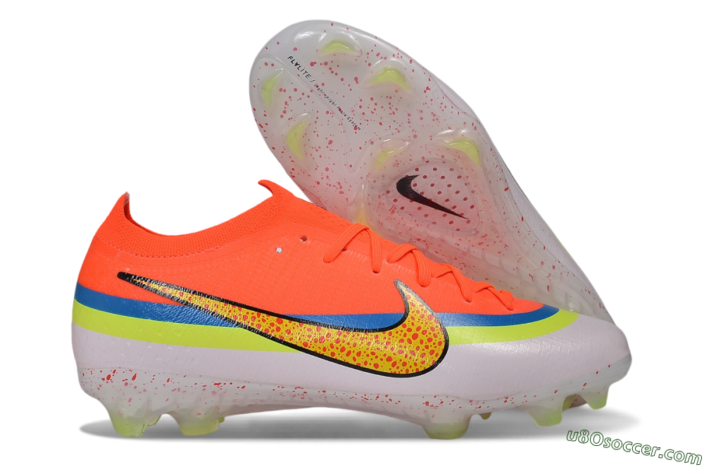 Nike Air Zoom Mercurial Vapor 17 Elite FG Firm Ground Soccer Cleats - Orange/Bright Crimson/Volt 1