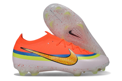 Nike Air Zoom Mercurial Vapor 17 Elite FG Firm Ground Soccer Cleats - Orange/Bright Crimson/Volt