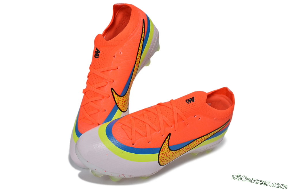Nike Air Zoom Mercurial Vapor 17 Elite FG Firm Ground Soccer Cleats - Orange/Bright Crimson/Volt 3
