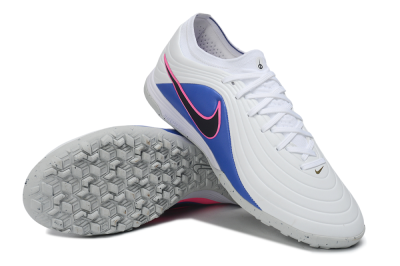 Nike Tiempo Legend 11 Elite TF Artificial Turf Soccer Shoes - White/Royal Blue/Hyper Pink