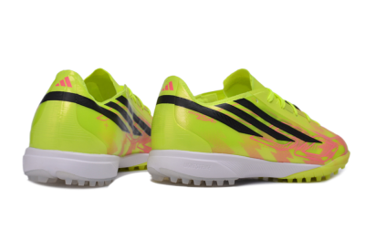 Adidas F50 Hyperfast Elite TF Artificial Turf Soccer Shoes - Yellow/Solar Yellow/Lucid Pink
