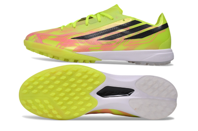 Adidas F50 Hyperfast Elite TF Artificial Turf Soccer Shoes - Yellow/Solar Yellow/Lucid Pink