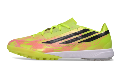 Adidas F50 Hyperfast Elite TF Artificial Turf Soccer Shoes - Yellow/Solar Yellow/Lucid Pink