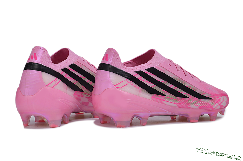 Adidas F50 Hyperfast Elite FG Firm Ground Soccer Cleats - Pink/Lucid Pink/Black 6