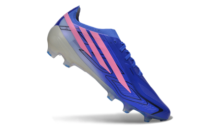 Adidas F50 Hyperfast Elite FG Firm Ground Soccer Cleats - Blue/Lucid Blue/Aurora Pink