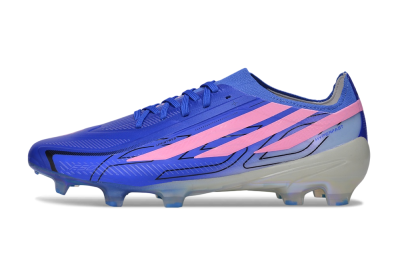 Adidas F50 Hyperfast Elite FG Firm Ground Soccer Cleats - Blue/Lucid Blue/Aurora Pink