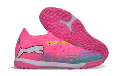 Puma Future 9 Ultimate TF Artificial Turf Soccer Shoes - Pink/Electric Pink/Fizzy Light