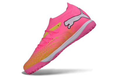 Puma Future 9 Ultimate TF Artificial Turf Soccer Shoes - Pink/Electric Pink/Fizzy Light