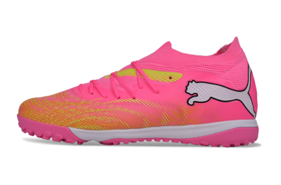 Puma Future 9 Ultimate TF Artificial Turf Soccer Shoes - Pink/Electric Pink/Fizzy Light