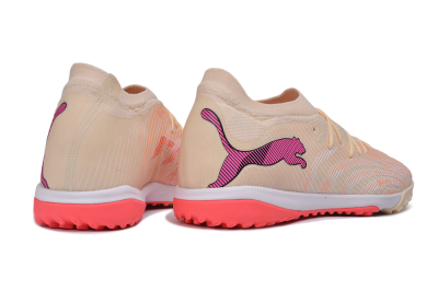 Puma Future 9 Ultimate TF Artificial Turf Soccer Shoes - Beige/Ivory Glow/Electric Pink