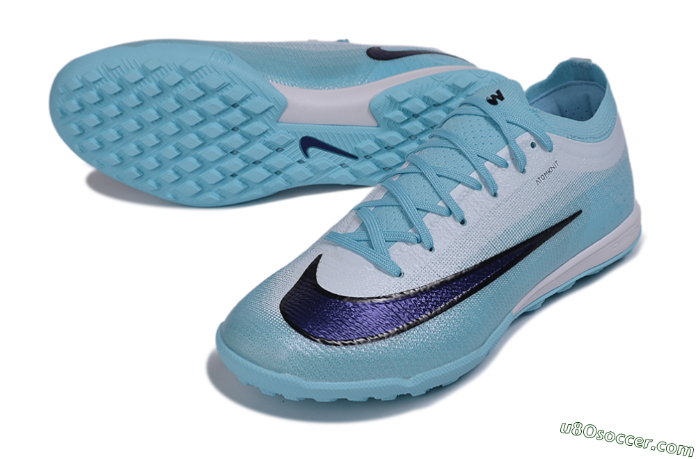Nike Air Zoom Mercurial Vapor 17 Elite TF Artificial Turf Soccer Shoes - Blue/Baltic Blue/Deep Navy 3