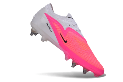 Nike Phantom 6 Elite Low SG Soft Ground Soccer Cleats - Pink/Hyper Pink/White