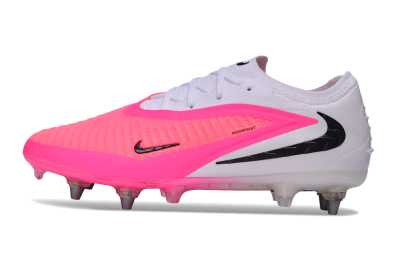 Nike Phantom 6 Elite Low SG Soft Ground Soccer Cleats - Pink/Hyper Pink/White