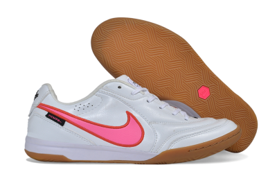 Nike Tiempo Legend 11 Elite IC Indoor & Futsal Soccer Shoes - White/Pink Foam/Gum Light Brown