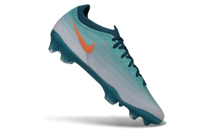 Nike Air Zoom Mercurial Vapor 17 Elite FG Firm Ground Soccer Cleats - Blue/Turquoise Blue/Bright Orange