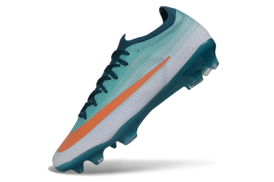 Nike Air Zoom Mercurial Vapor 17 Elite FG Firm Ground Soccer Cleats - Blue/Turquoise Blue/Bright Orange