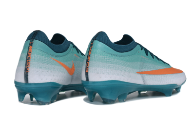 Nike Air Zoom Mercurial Vapor 17 Elite FG Firm Ground Soccer Cleats - Blue/Turquoise Blue/Bright Orange