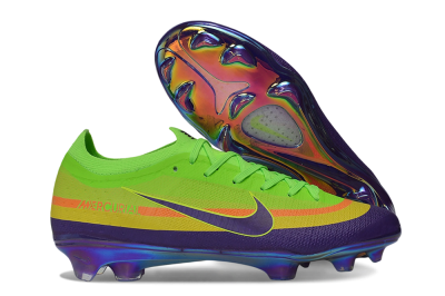 Nike Air Zoom Mercurial Vapor 17 Elite FG Firm Ground Soccer Cleats - Green/Electric Green/Purple Pulse