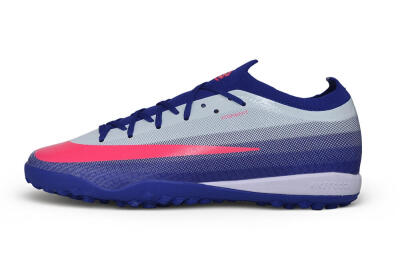 Nike Air Zoom Mercurial Vapor 17 Elite TF Artificial Turf Soccer Shoes - Blue/Royal Blue/Hyper Pink