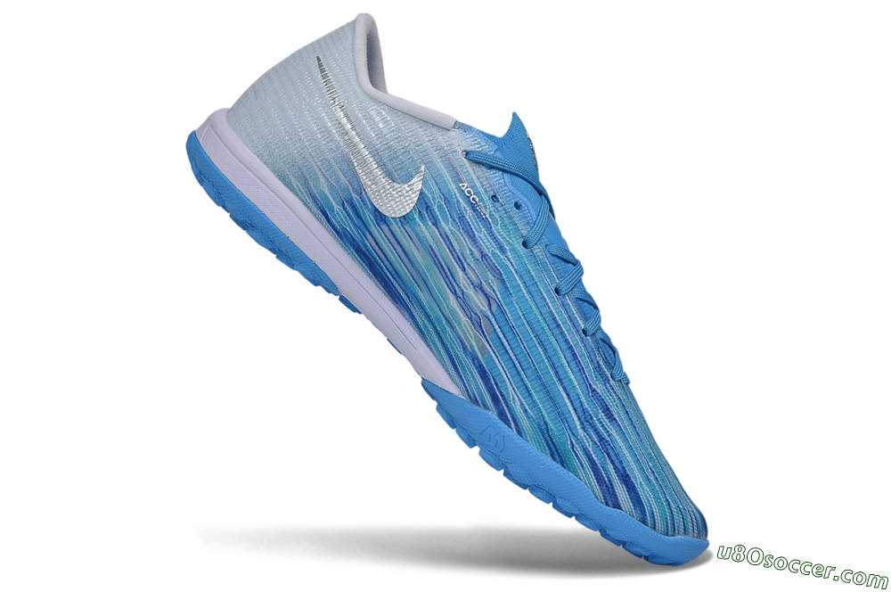 Nike Air Zoom Mercurial Superfly 11 Elite TF Artificial Turf Soccer Shoes - Blue/Baltic Blue/Ice White 4