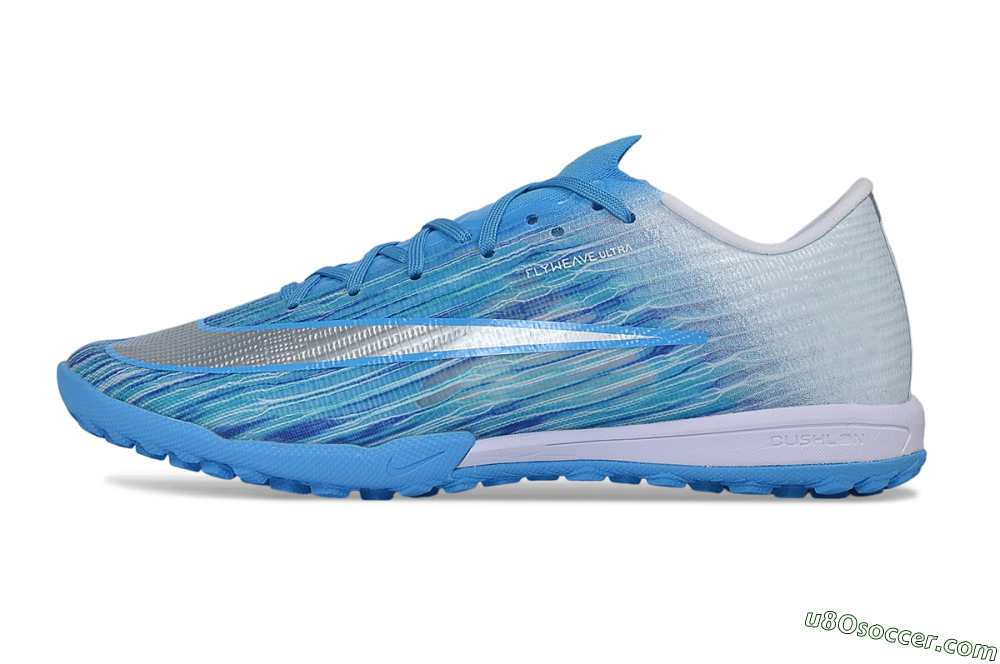 Nike Air Zoom Mercurial Superfly 11 Elite TF Artificial Turf Soccer Shoes - Blue/Baltic Blue/Ice White 2