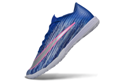 Nike Air Zoom Mercurial Superfly 11 Elite TF Artificial Turf Soccer Shoes - Blue/Royal Blue/Metallic Silver