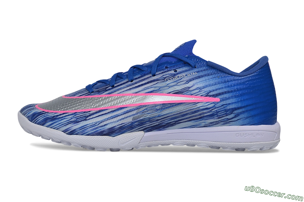 Nike Air Zoom Mercurial Superfly 11 Elite TF Artificial Turf Soccer Shoes - Blue/Royal Blue/Metallic Silver 2