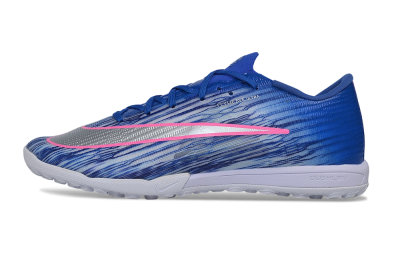 Nike Air Zoom Mercurial Superfly 11 Elite TF Artificial Turf Soccer Shoes - Blue/Royal Blue/Metallic Silver