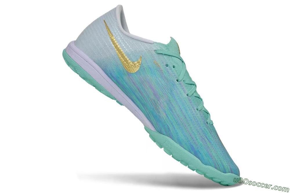 Nike Air Zoom Mercurial Superfly 11 Elite TF Artificial Turf Soccer Shoes - Green/Mint Green/Metallic Gold 4