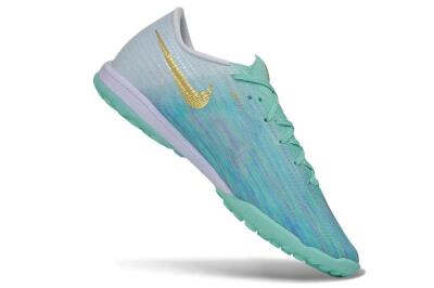 Nike Air Zoom Mercurial Superfly 11 Elite TF Artificial Turf Soccer Shoes - Green/Mint Green/Metallic Gold