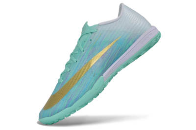 Nike Air Zoom Mercurial Superfly 11 Elite TF Artificial Turf Soccer Shoes - Green/Mint Green/Metallic Gold