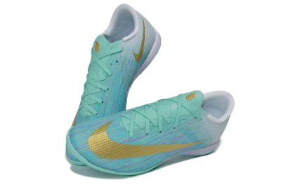 Nike Air Zoom Mercurial Superfly 11 Elite TF Artificial Turf Soccer Shoes - Green/Mint Green/Metallic Gold