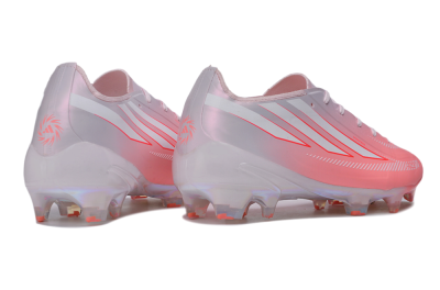 Adidas F50 Hyperfast Elite FG Firm Ground Soccer Cleats - Pink/Sunset Pink/Iridescent White