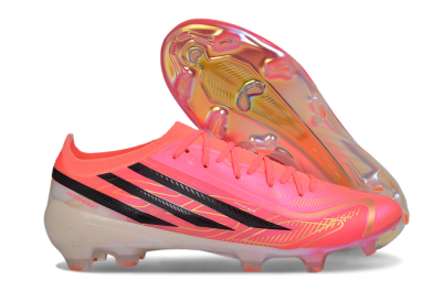 Adidas F50 Hyperfast Elite FG Firm Ground Soccer Cleats - Pink/Solar Pink/Core Black