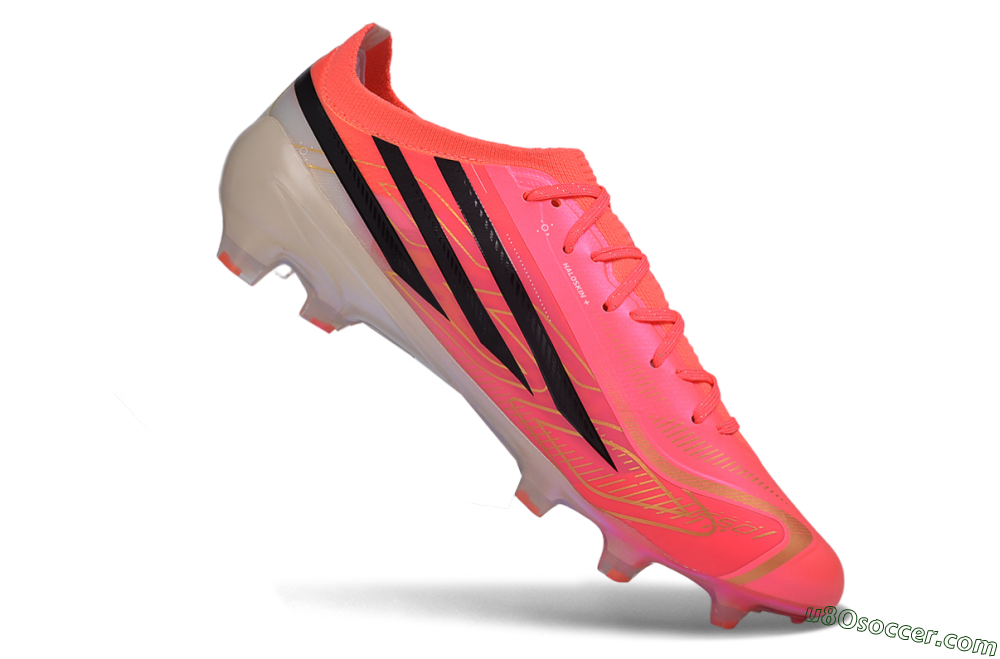Adidas F50 Hyperfast Elite FG Firm Ground Soccer Cleats - Pink/Solar Pink/Core Black 4
