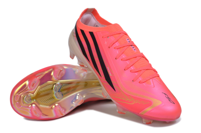 Adidas F50 Hyperfast Elite FG Firm Ground Soccer Cleats - Pink/Solar Pink/Core Black