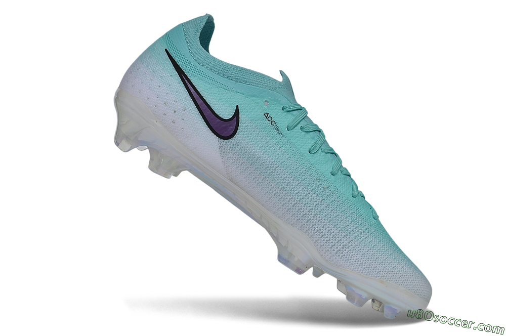 Nike Air Zoom Mercurial Vapor 17 Elite FG Firm Ground Soccer Cleats - Turquoise/Aurora Green/Iris Purple 4
