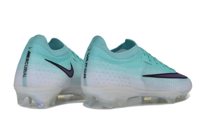 Nike Air Zoom Mercurial Vapor 17 Elite FG Firm Ground Soccer Cleats - Turquoise/Aurora Green/Iris Purple