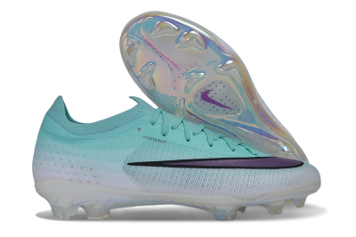 Nike Air Zoom Mercurial Vapor 17 Elite FG Firm Ground Soccer Cleats - Turquoise/Aurora Green/Iris Purple