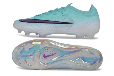 Nike Air Zoom Mercurial Vapor 17 Elite FG Firm Ground Soccer Cleats - Turquoise/Aurora Green/Iris Purple