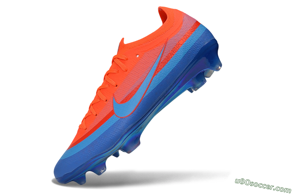Nike Air Zoom Mercurial Vapor 17 Elite FG Firm Ground Soccer Cleats - Orange/Bright Crimson/Blue Void 5
