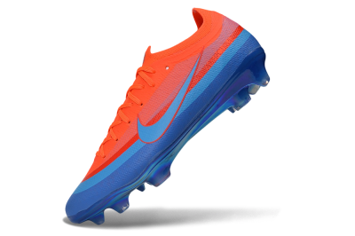 Nike Air Zoom Mercurial Vapor 17 Elite FG Firm Ground Soccer Cleats - Orange/Bright Crimson/Blue Void