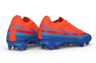 Nike Air Zoom Mercurial Vapor 17 Elite FG Firm Ground Soccer Cleats - Orange/Bright Crimson/Blue Void